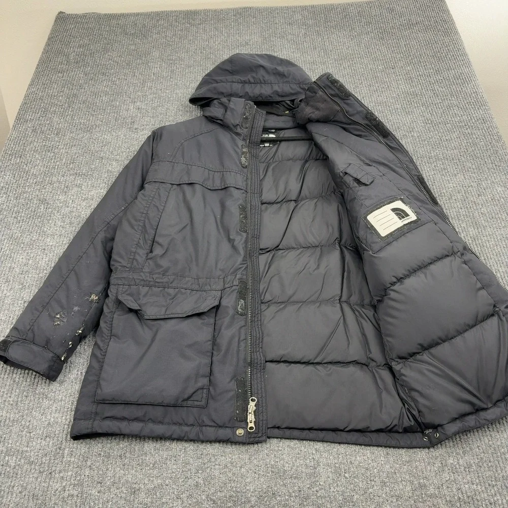 The North Face Parka Jacket Men M‎ Black HyVent McMurdo Insulated Gorpcore Util